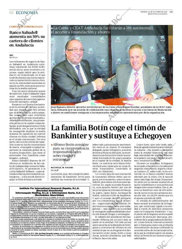 ABC SEVILLA 22-10-2010 página 62
