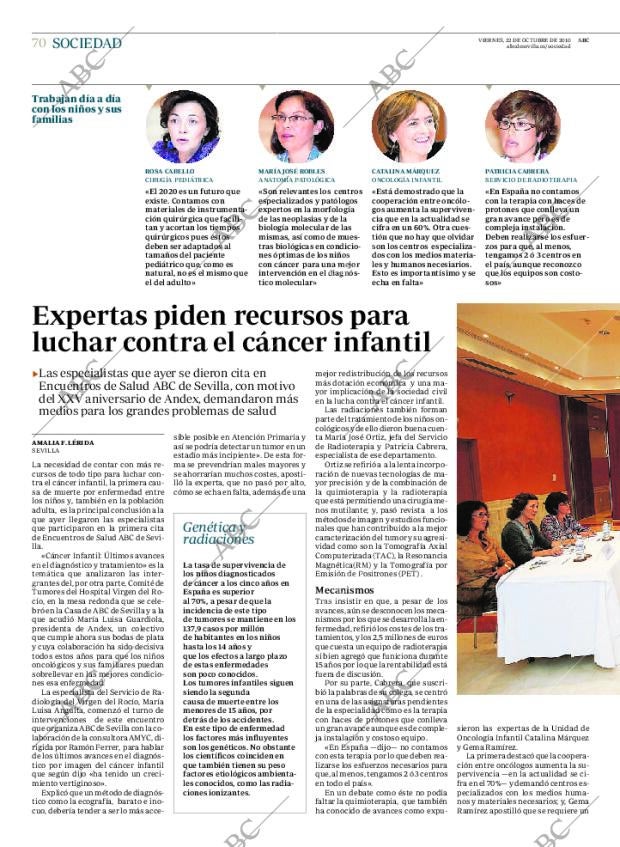 ABC SEVILLA 22-10-2010 página 70