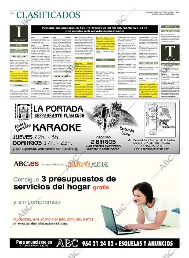 ABC SEVILLA 22-10-2010 página 86