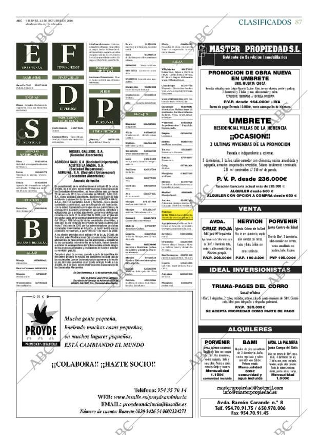 ABC SEVILLA 22-10-2010 página 87