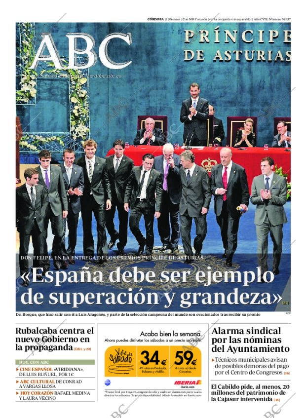 ABC CORDOBA 23-10-2010 página 1