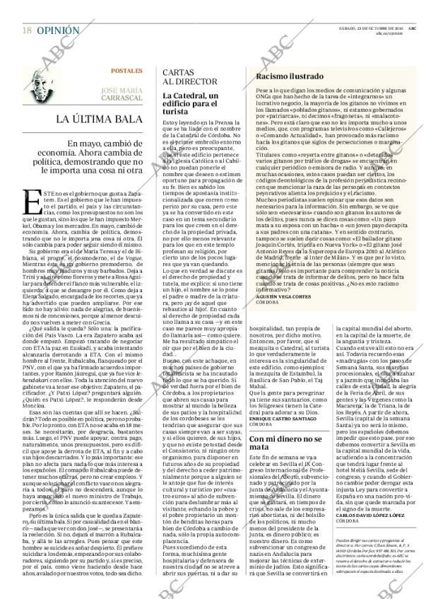 ABC CORDOBA 23-10-2010 página 18
