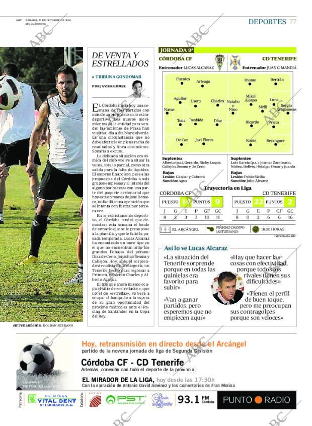 ABC CORDOBA 23-10-2010 página 77