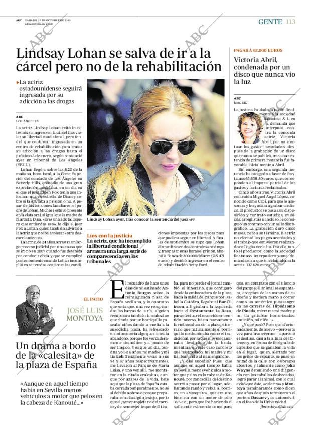 ABC SEVILLA 23-10-2010 página 113