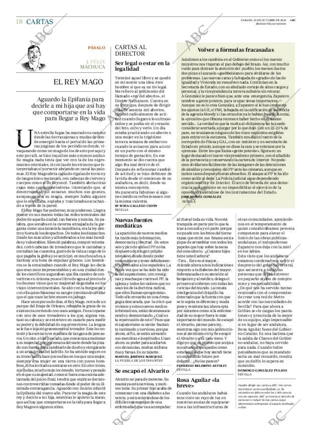 ABC SEVILLA 23-10-2010 página 18