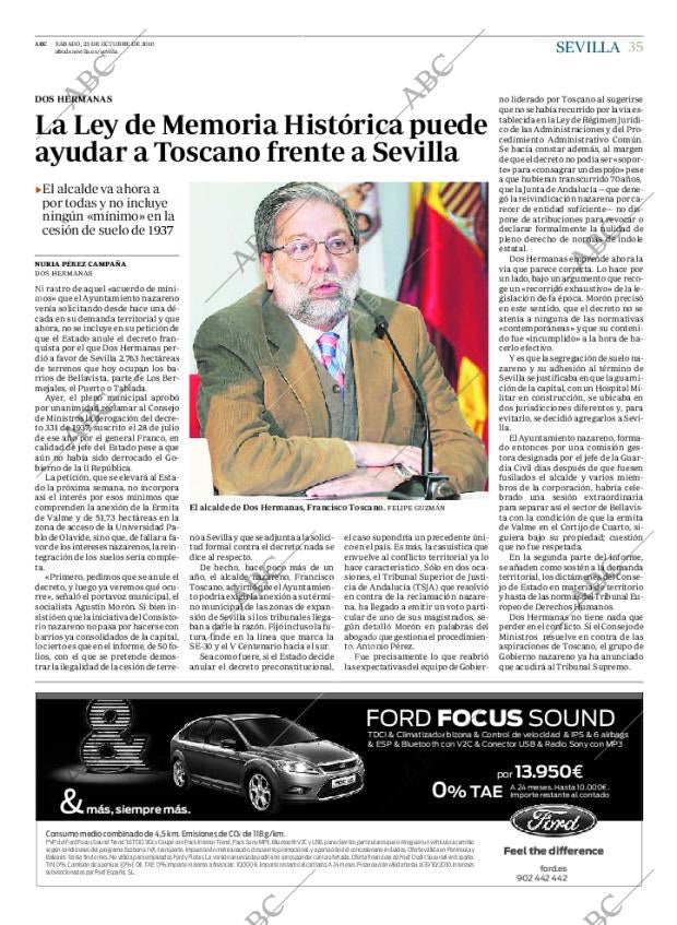 ABC SEVILLA 23-10-2010 página 35