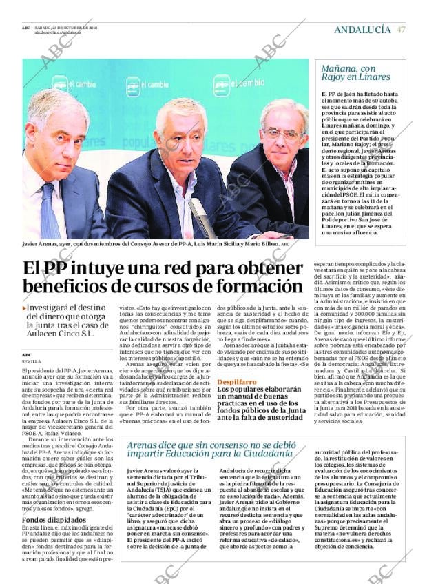 ABC SEVILLA 23-10-2010 página 47