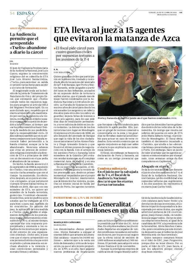 ABC SEVILLA 23-10-2010 página 54