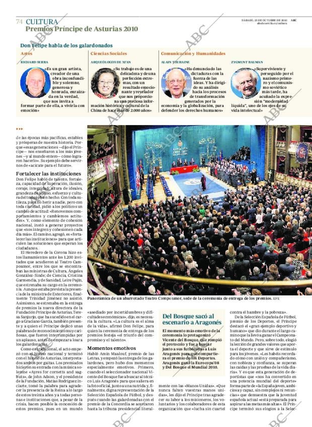 ABC SEVILLA 23-10-2010 página 74