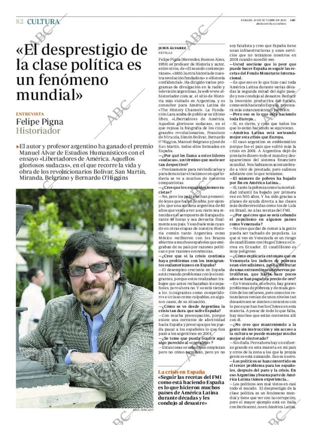 ABC SEVILLA 23-10-2010 página 82