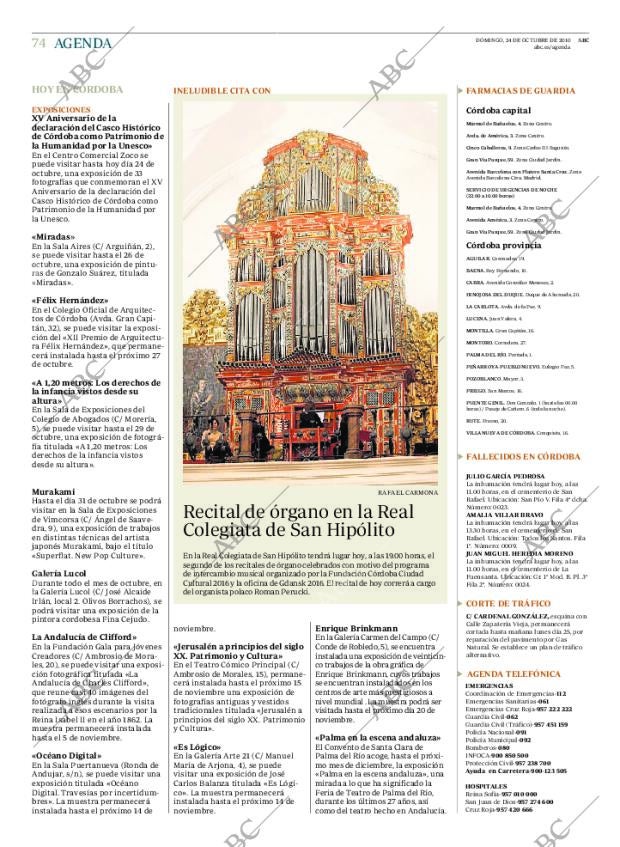 ABC CORDOBA 24-10-2010 página 74