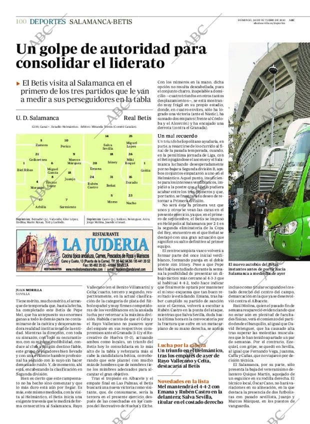 ABC SEVILLA 24-10-2010 página 100