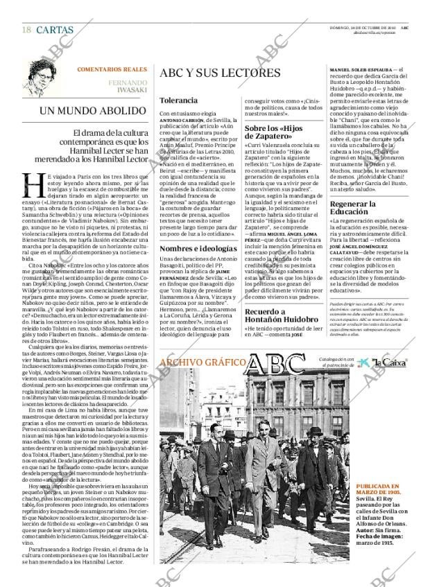 ABC SEVILLA 24-10-2010 página 18