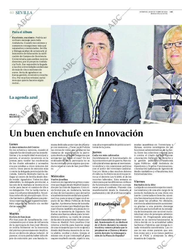 ABC SEVILLA 24-10-2010 página 40