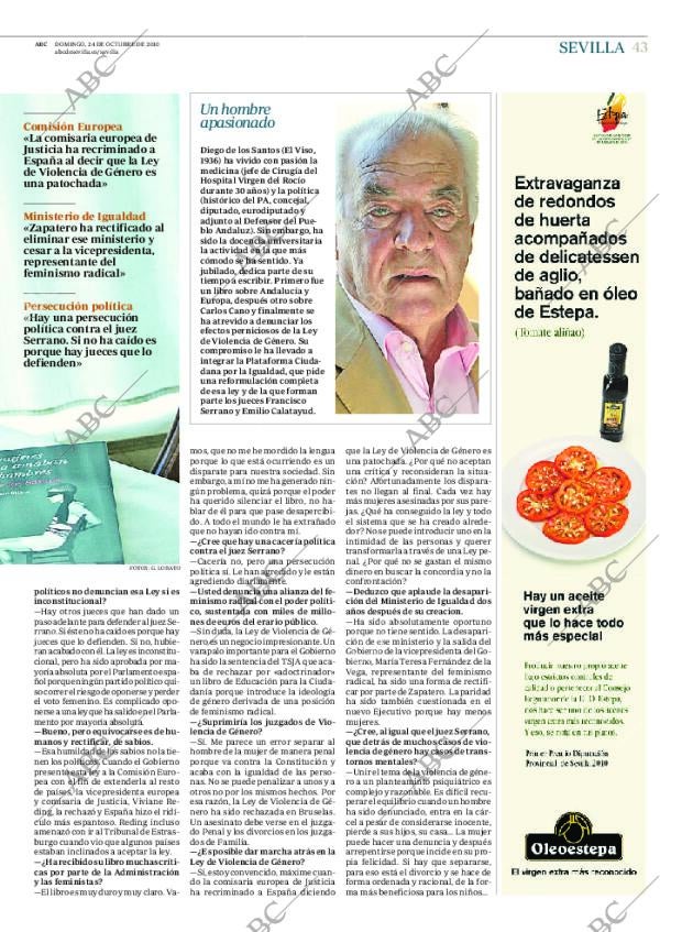 ABC SEVILLA 24-10-2010 página 43