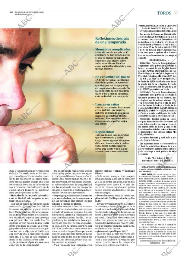 ABC SEVILLA 24-10-2010 página 87