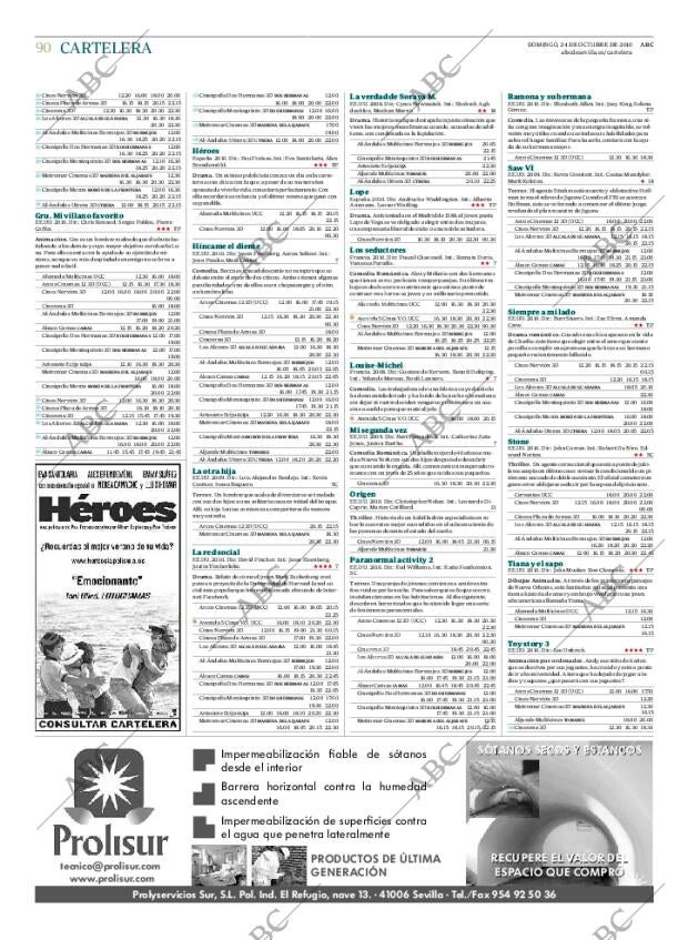 ABC SEVILLA 24-10-2010 página 90