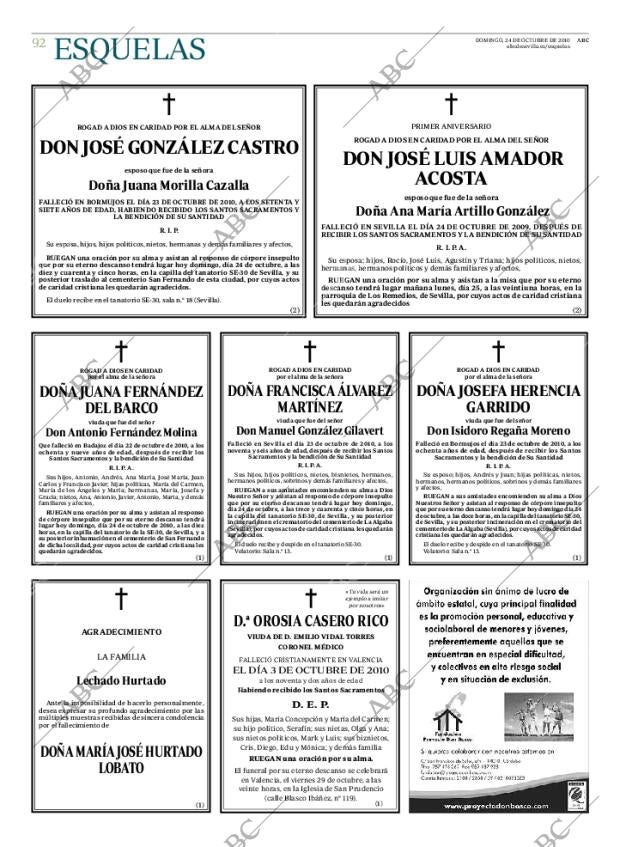 ABC SEVILLA 24-10-2010 página 92