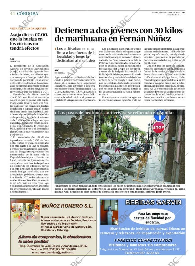 ABC CORDOBA 25-10-2010 página 44