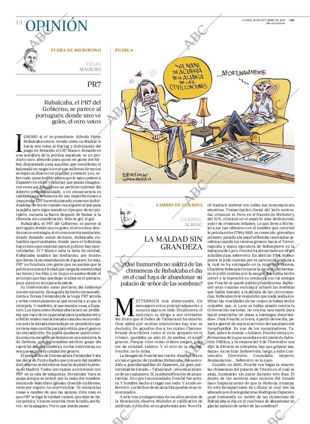 ABC MADRID 25-10-2010 página 14