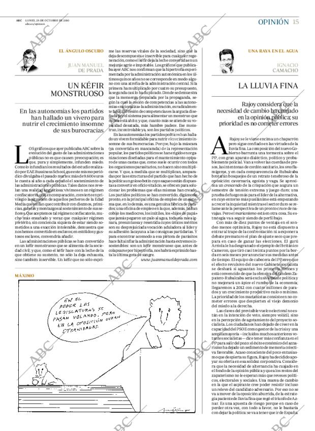 ABC MADRID 25-10-2010 página 15