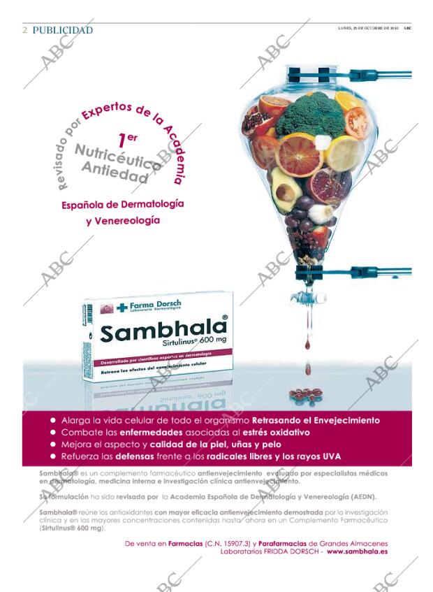 ABC MADRID 25-10-2010 página 2