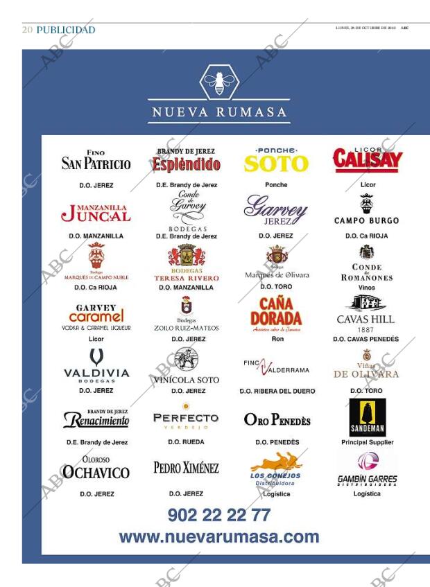 ABC MADRID 25-10-2010 página 20