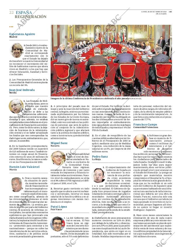 ABC MADRID 25-10-2010 página 22