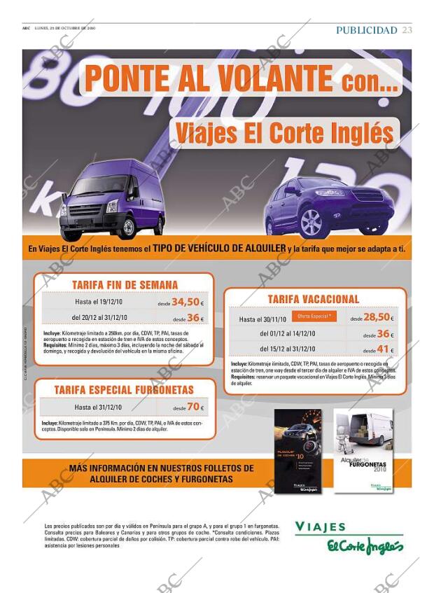 ABC MADRID 25-10-2010 página 23