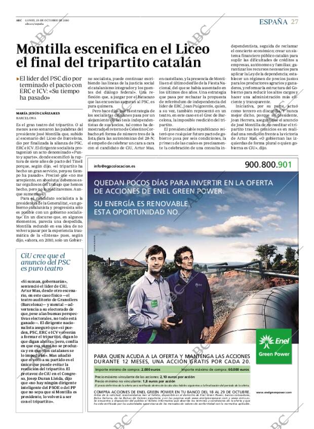 ABC MADRID 25-10-2010 página 27