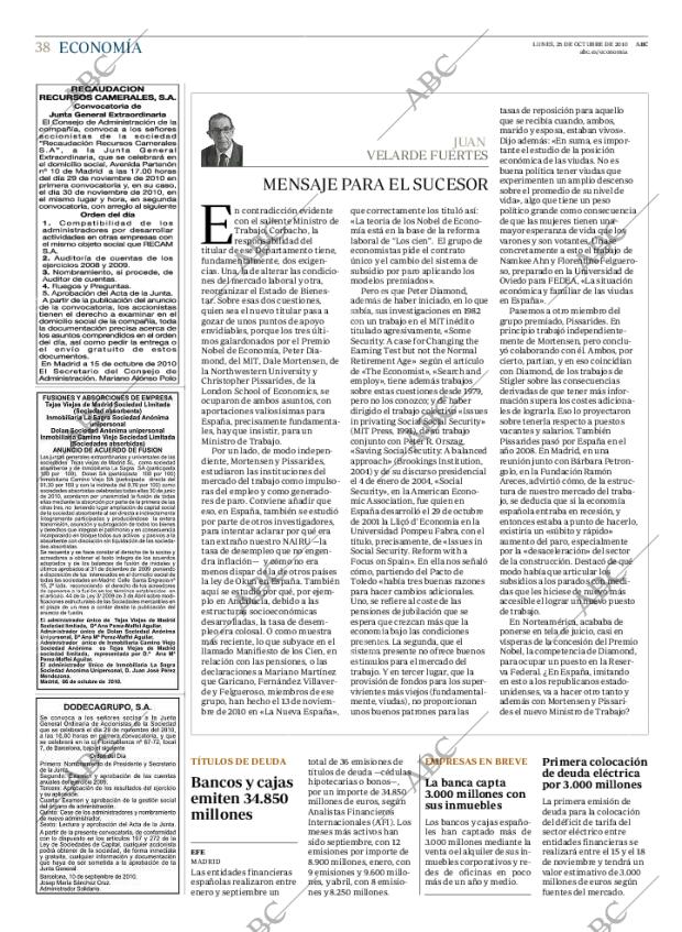 ABC MADRID 25-10-2010 página 38
