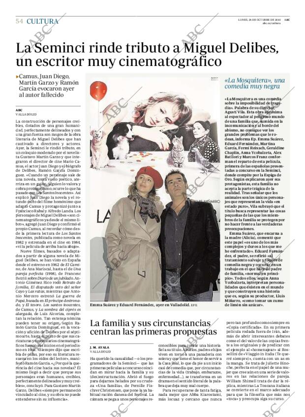ABC MADRID 25-10-2010 página 54