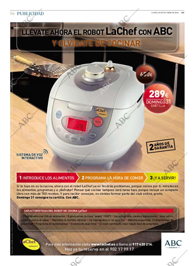 ABC MADRID 25-10-2010 página 56
