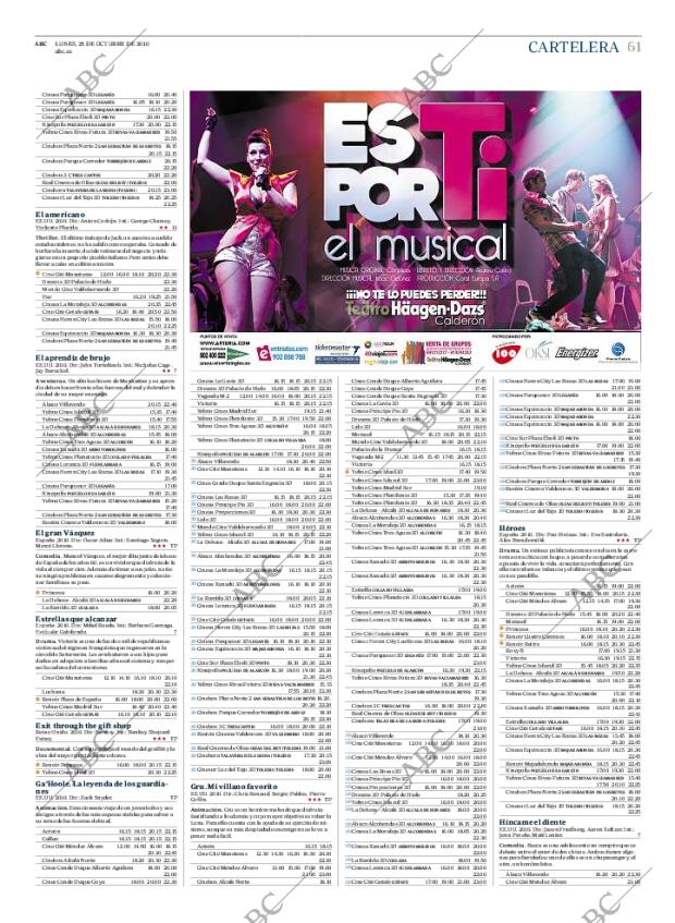 ABC MADRID 25-10-2010 página 61