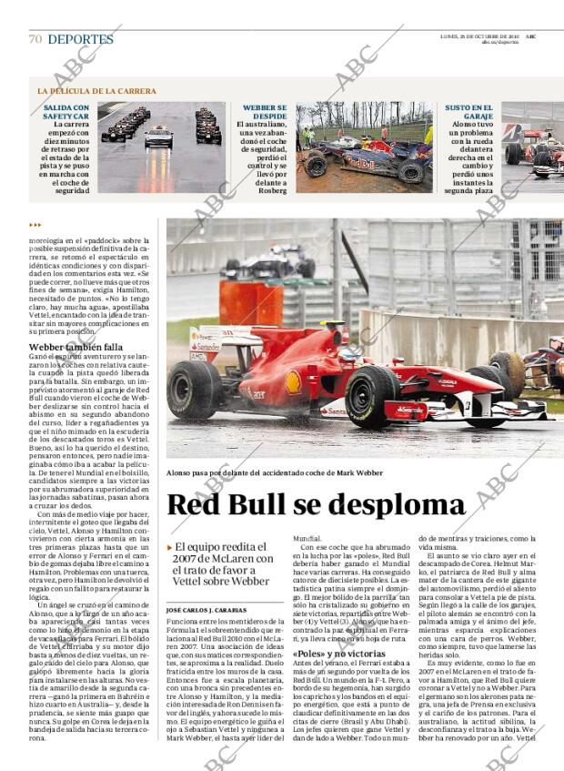 ABC MADRID 25-10-2010 página 70