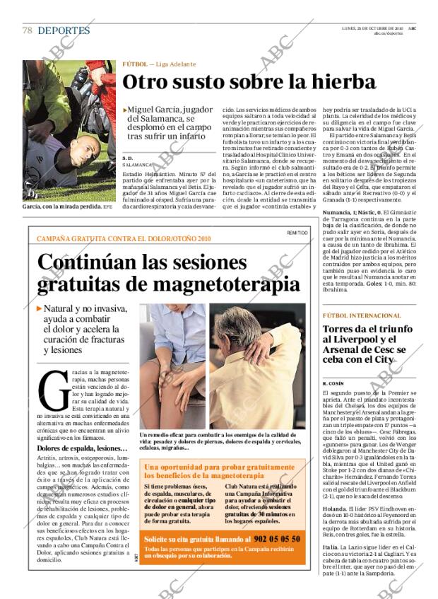 ABC MADRID 25-10-2010 página 78