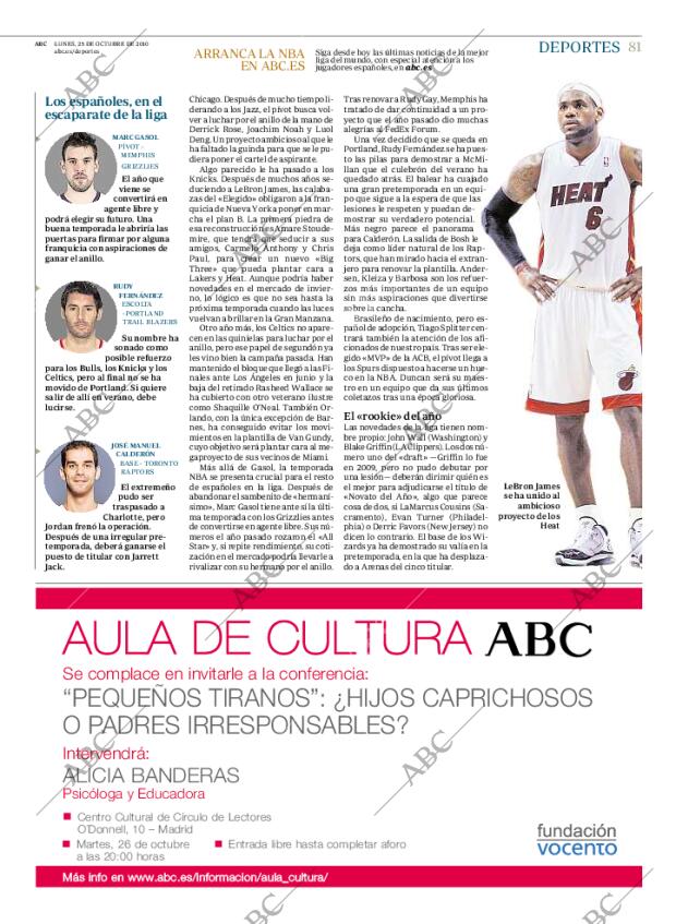 ABC MADRID 25-10-2010 página 81