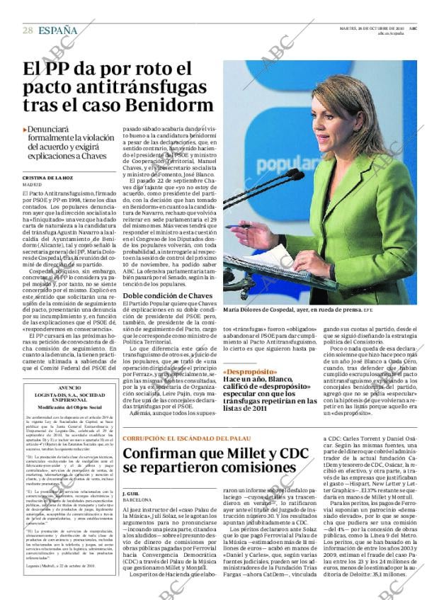 ABC CORDOBA 26-10-2010 página 28