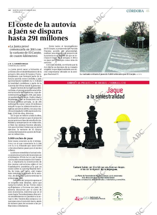 ABC CORDOBA 26-10-2010 página 45