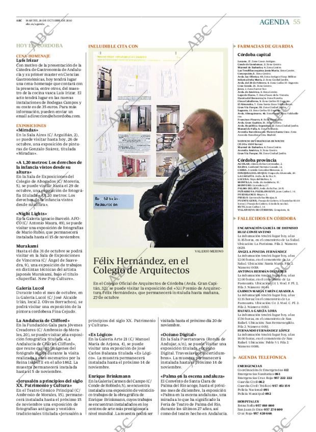ABC CORDOBA 26-10-2010 página 55