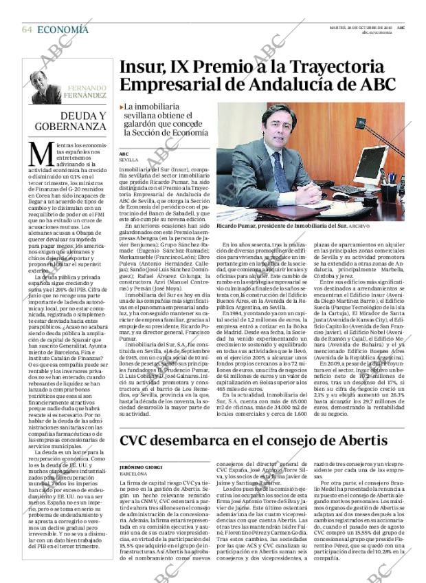 ABC CORDOBA 26-10-2010 página 64