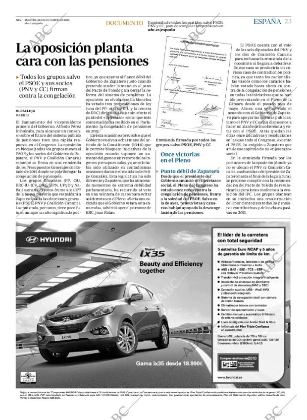 ABC MADRID 26-10-2010 página 23