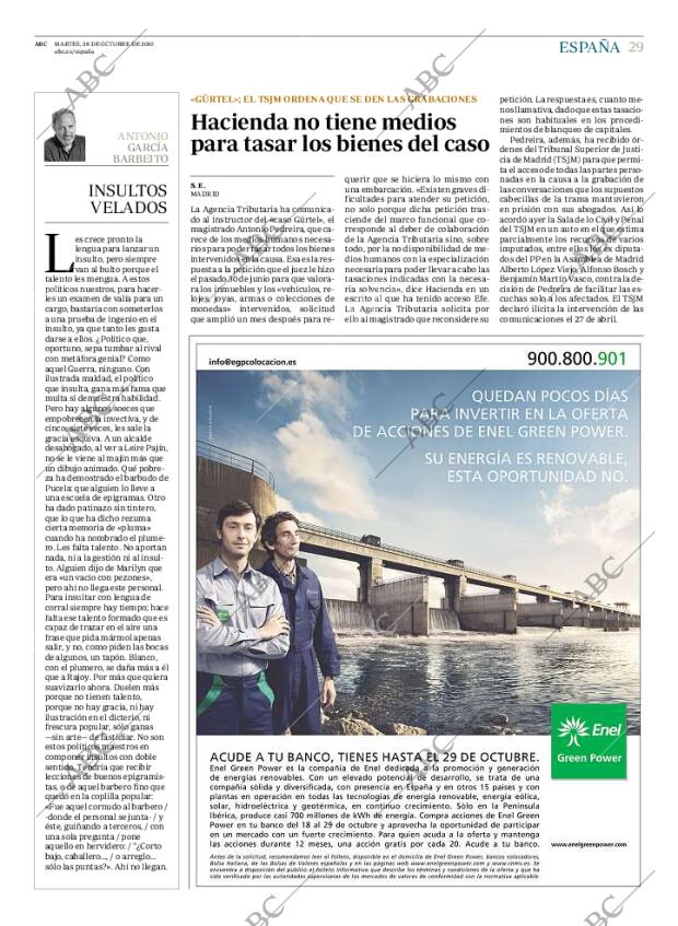 ABC MADRID 26-10-2010 página 29