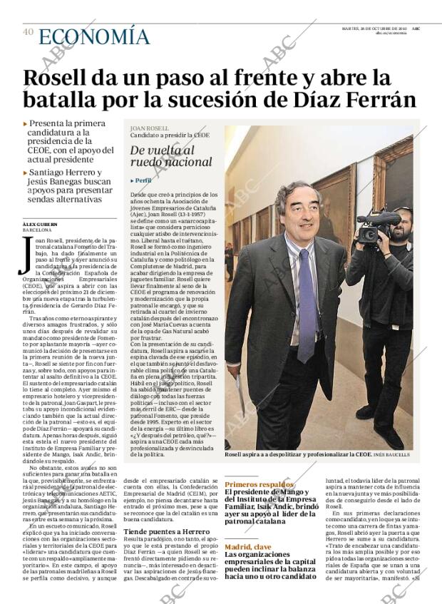 ABC MADRID 26-10-2010 página 40