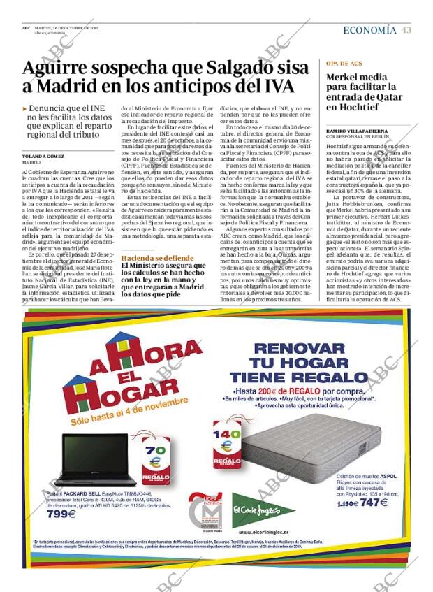 ABC MADRID 26-10-2010 página 43