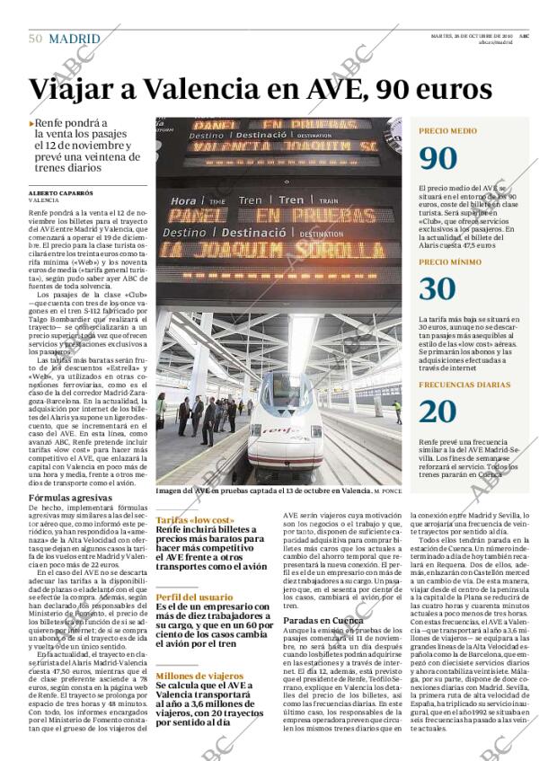 ABC MADRID 26-10-2010 página 50