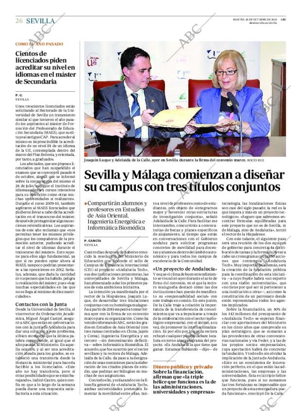 ABC SEVILLA 26-10-2010 página 26