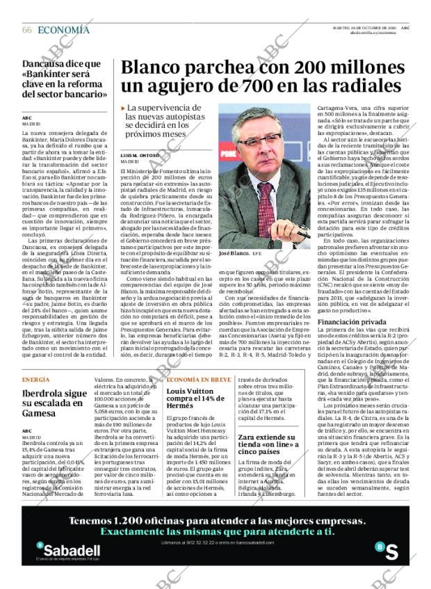 ABC SEVILLA 26-10-2010 página 66