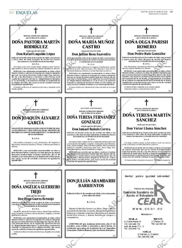 ABC SEVILLA 26-10-2010 página 80