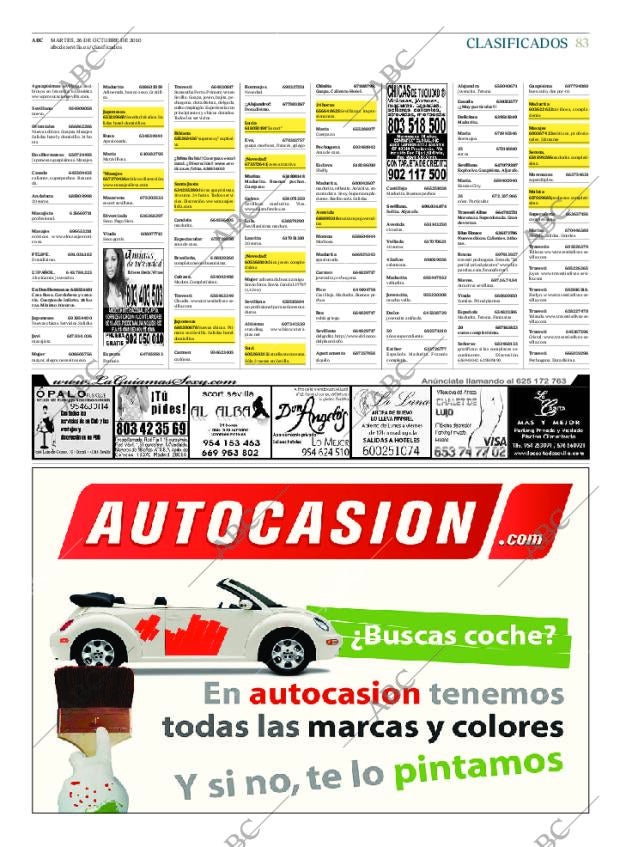 ABC SEVILLA 26-10-2010 página 83